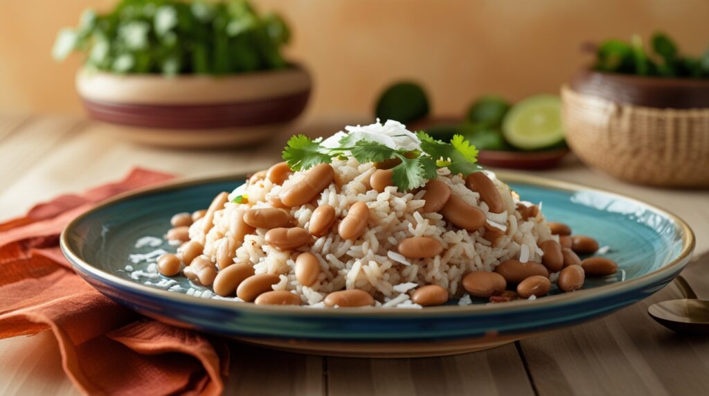 ARROZ CON GANDU Y COCO